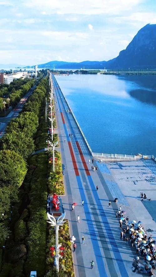 我在海埂大坝，邂逅昆明的浪漫与温柔