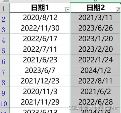 Excel日期按月份筛选优化  使用Excel按照月份筛选日期