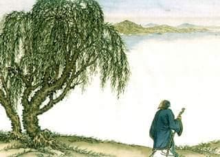 “不知细叶谁裁出，二月春风似剪刀”贺知章《咏柳》意思及全诗赏析