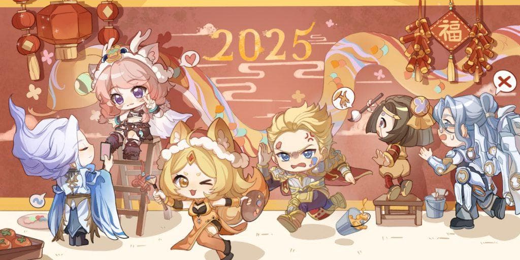 2025春节游戏收入榜：腾讯充值又挤爆、蛋仔大涨，二游和女性向游戏疲软