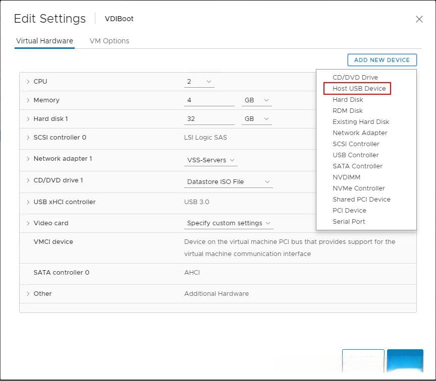 VMware ESXi USB直通技术全解析：如何将物理USB设备直通给虚拟机