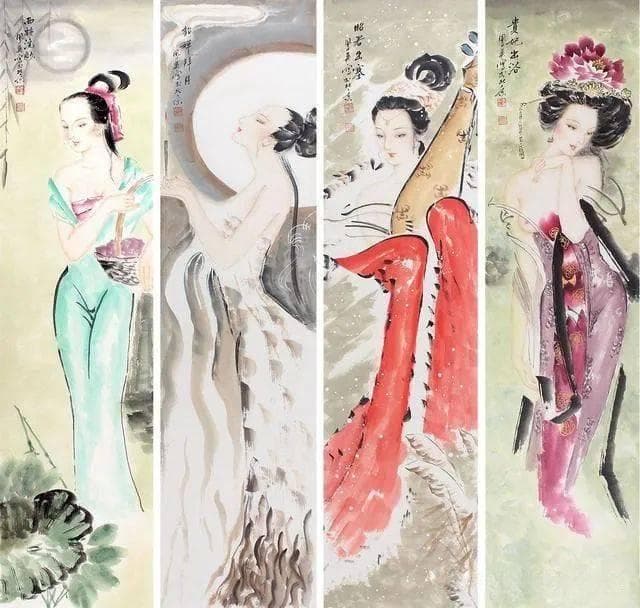 四大美女的排位以及籍贯