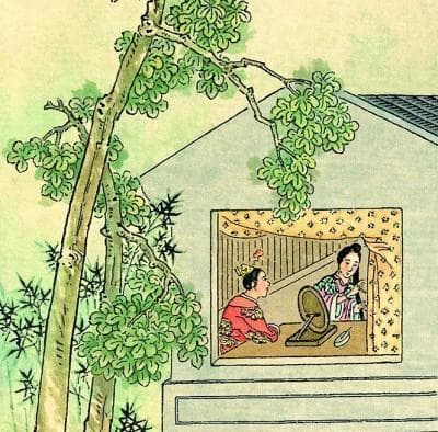 淡染胭脂一朵轻