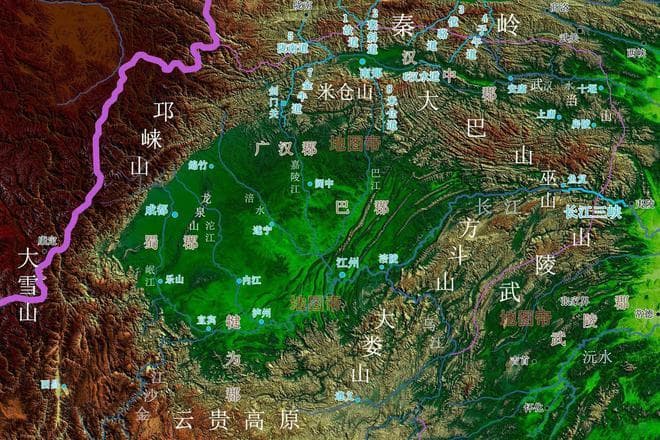 蜀地的战略地位及历史割据政权的短命命运