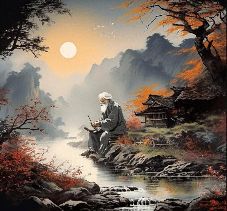 王维的禅意世界：夜坐空林寂，松风直似秋