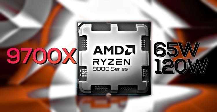 AMD计划提升锐龙7 9700X功耗：防止被自家X3D处理器吊打