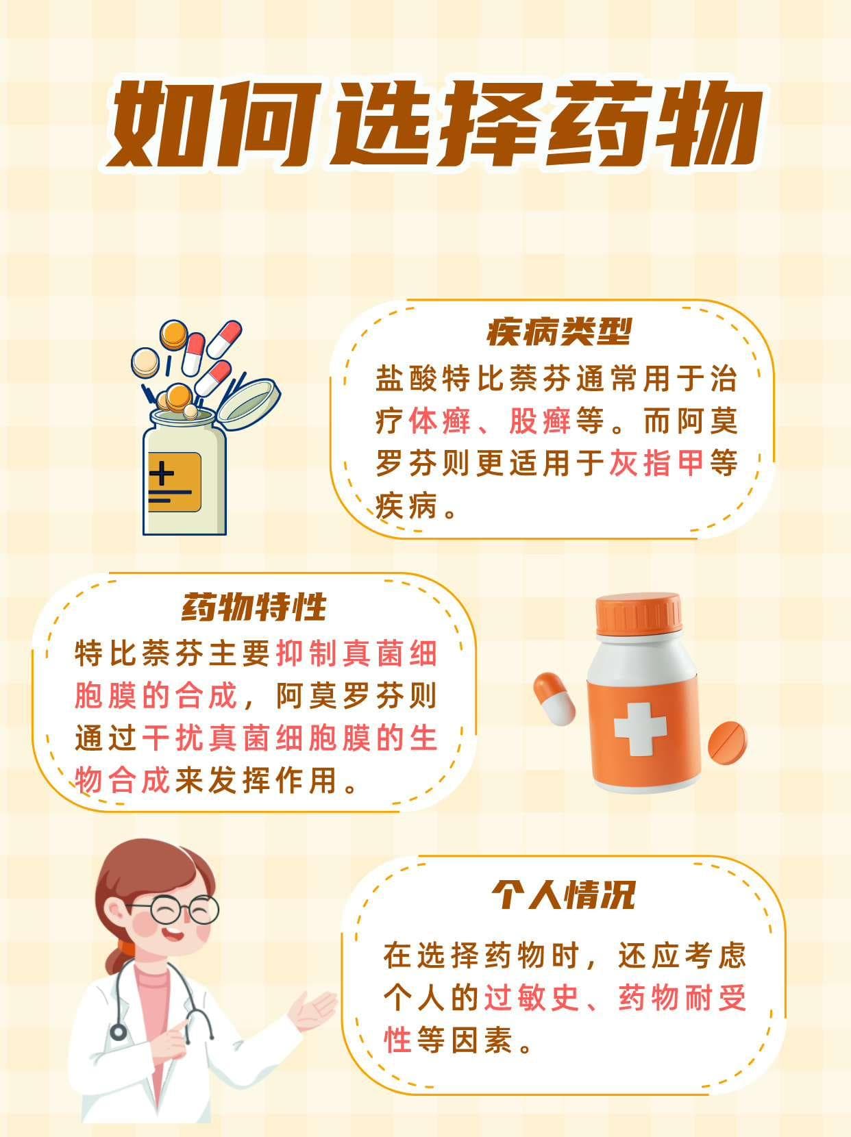 抗真菌大战：阿莫罗芬vs盐酸特比萘芬