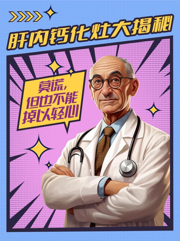 肝内钙化灶大揭秘：莫慌，但也不能掉以轻心