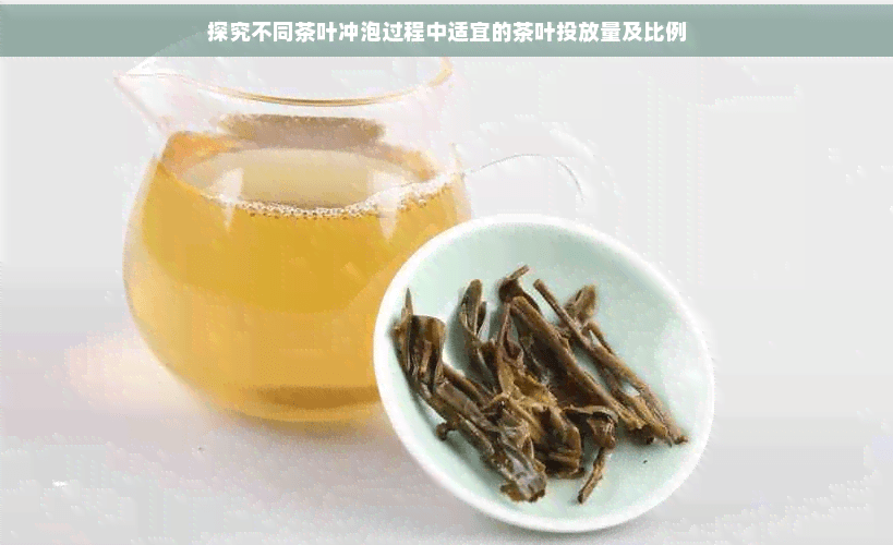 探究不同茶叶冲泡过程中适宜的茶叶投放量及比例