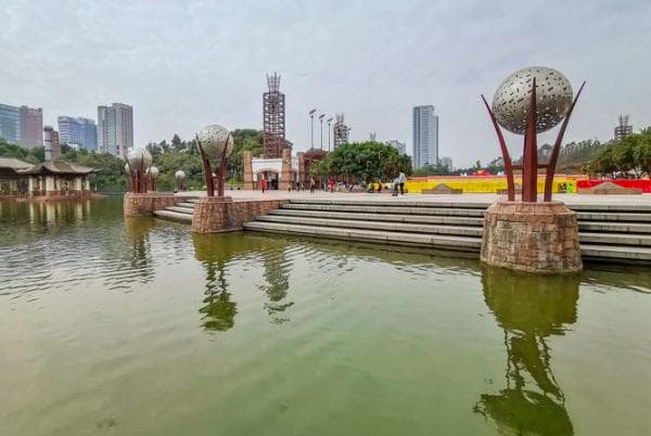千灯湖：佛山南海区的标志性城市公园
