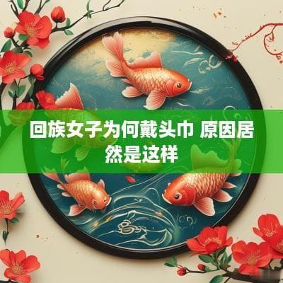 回族女子为何戴头巾？多重因素解读这一独特习俗