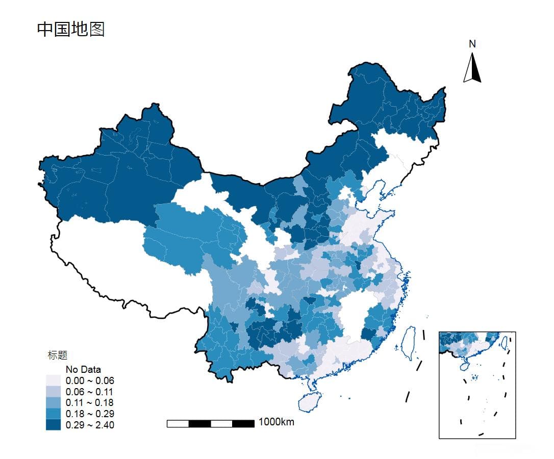 Stata绘制中国地图：省界、九段线、秦岭淮河分界线全包含