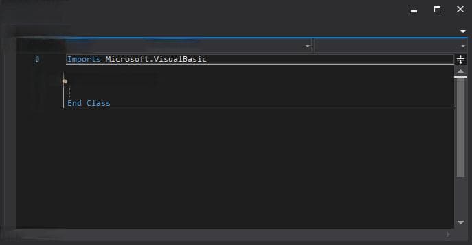 教程：了解如何将代码编辑器与 Visual Basic 配合使用