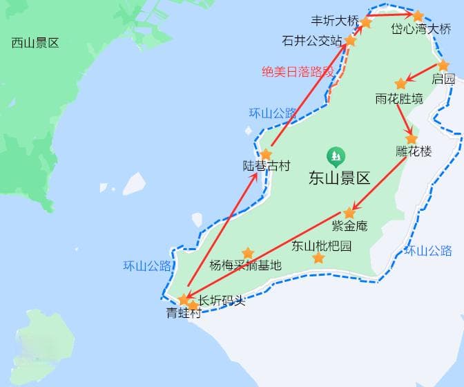 苏州东山景区游玩攻略，含景点介绍、一日游最佳路线等