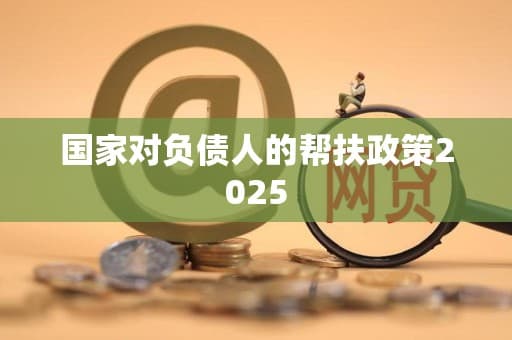 国家对负债人的帮扶政策2025