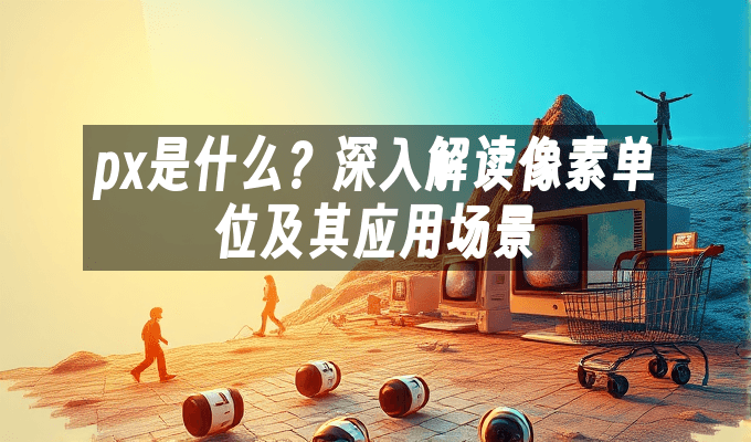 px是什么？深入解读像素单位及其应用场景