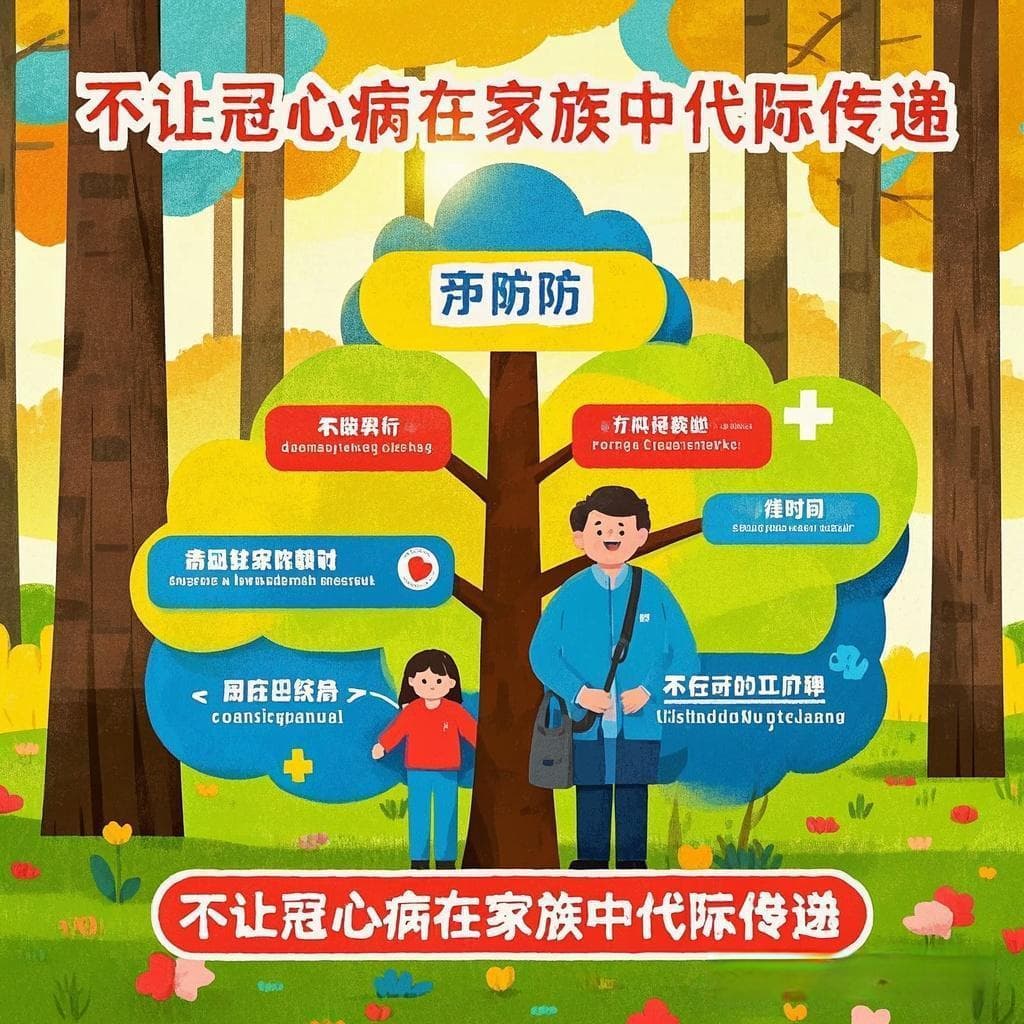 冠心病会遗传给后代吗？