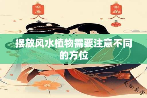 摆放风水植物需要注意不同的方位