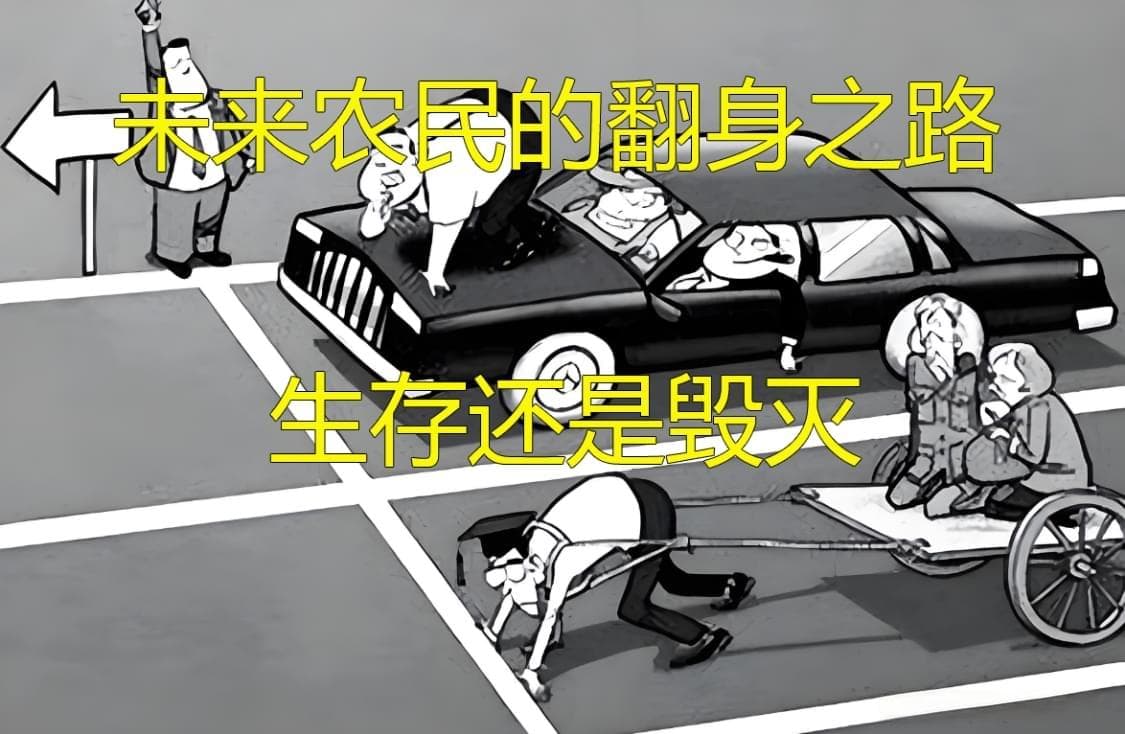 未来农民的翻身之路，要么新生，要么灭亡！