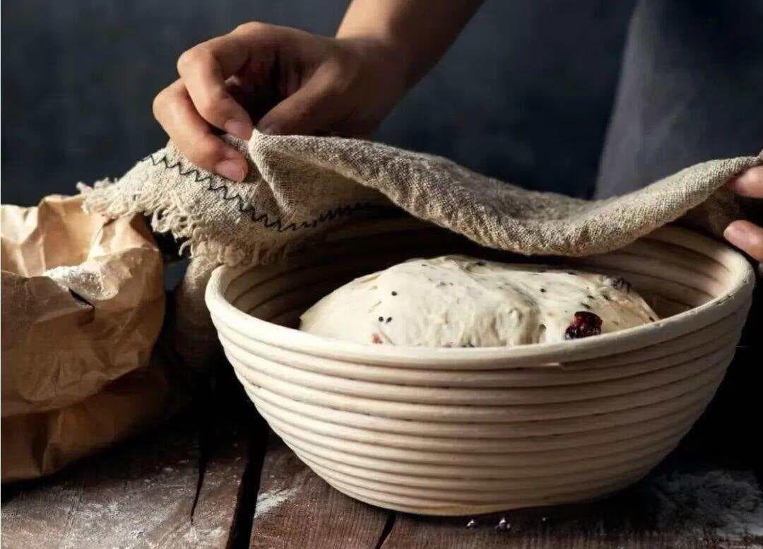 面包面团的发酵及其制作方法