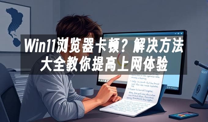 Win11浏览器卡顿？解决方法大全教你提高上网体验