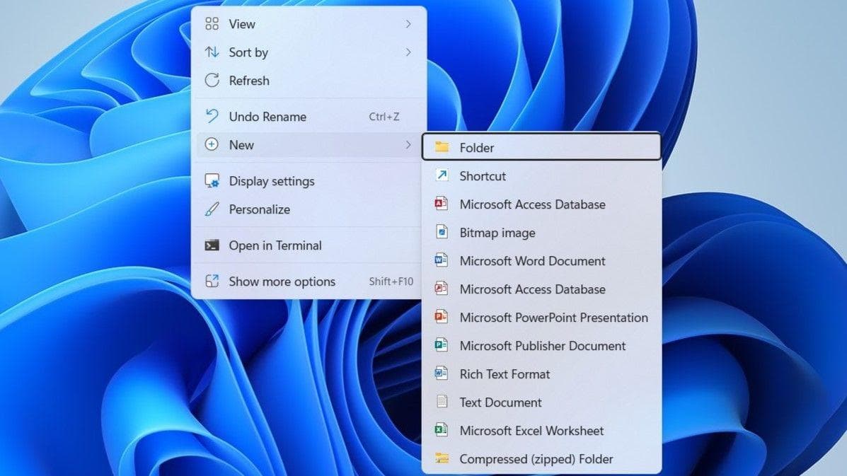 在Windows 11中创建新文件夹的4种简单方法