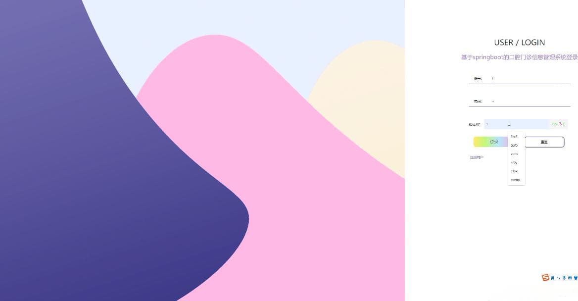 Spring Boot + Vue.js口腔门诊信息管理系统开发指南