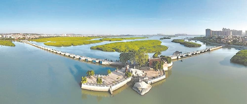 泉州洛阳桥：海内第一桥 世界遗产地