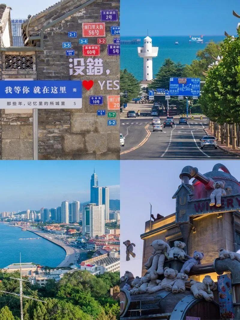 在这座被大自然偏爱的海滨之城，见山、见城、见海~
