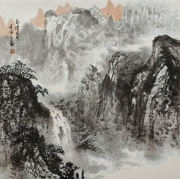 刘传明山水画：传统与现代的诗意对话