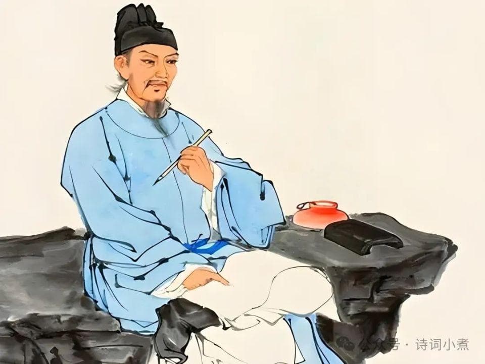 杜甫人生第一首诗，开篇即是巅峰，后两句更是千古绝唱