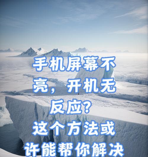 手机屏幕不亮有声音怎么回事？如何解决？