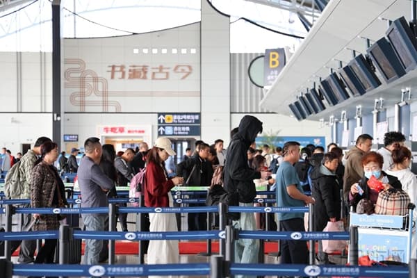提前49天到来 宁波机场年旅客吞吐量创新历史高