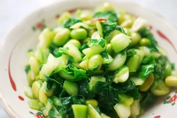 爆腌青菜制作方法