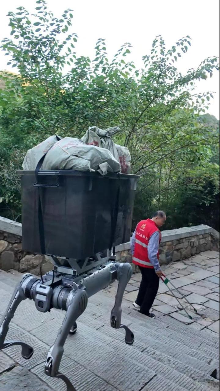 机器狗首登泰山运垃圾背后 四足机器人发展处境“有点尴尬”？