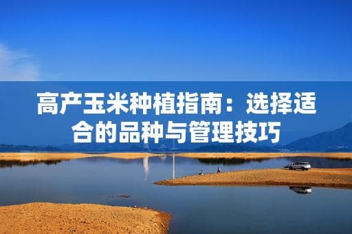 高产玉米种植指南：品种选择与管理技巧详解