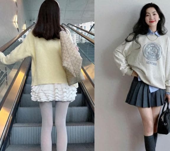 秋天穿“灰色衣服”太有高级感了！搭配这6个颜色，气质加倍！