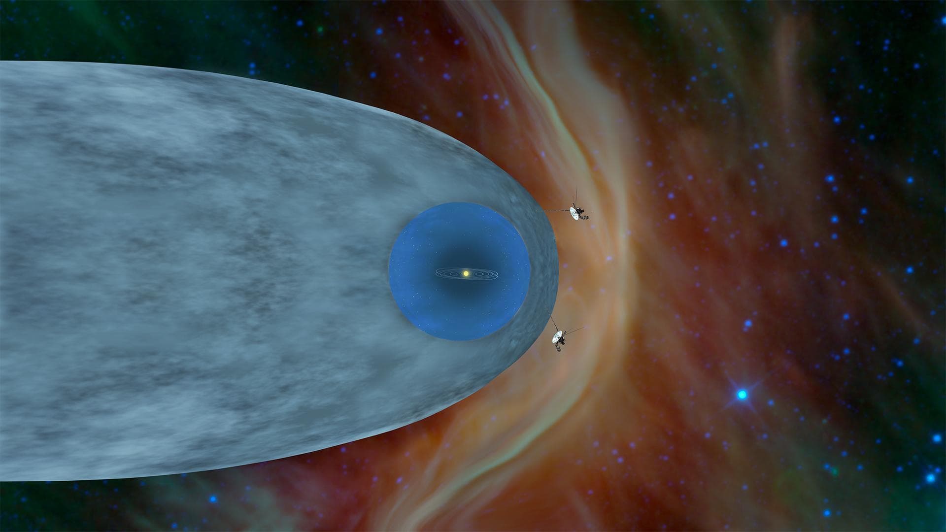 航海家1号和2号相继进入星际空间，持续传回珍贵数据