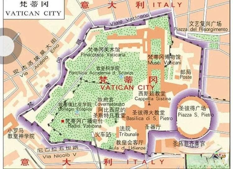 世界各国逐个看：梵蒂冈
