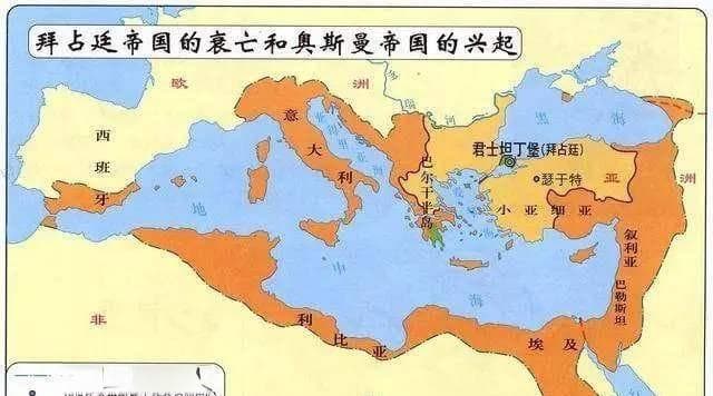 千年拜占庭的灭亡，有三大帝国捅刀，最终被奥斯曼帝国一剑封喉