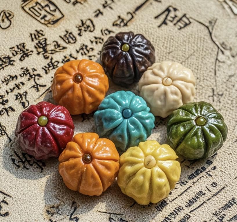 揭秘菩提果：为何能呈现五颜六色？