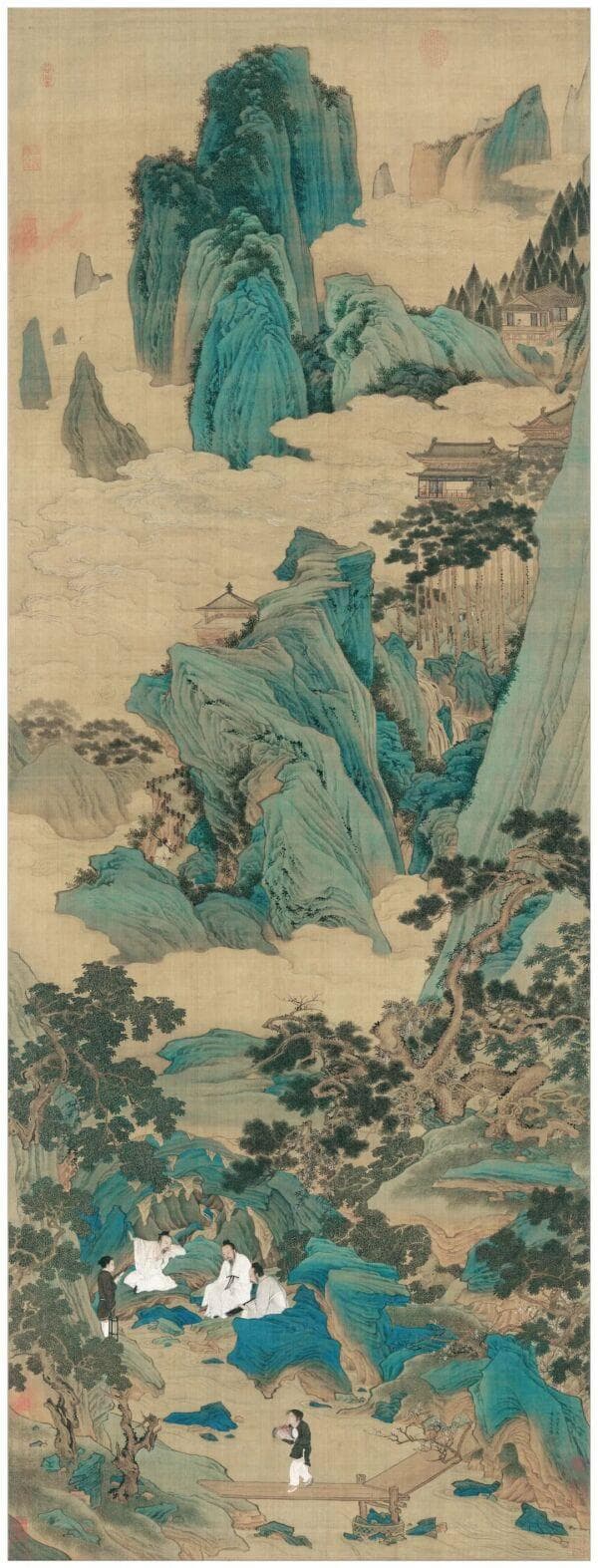 仇英《桃源仙境图》：桃源何处觅？山水自相逢！