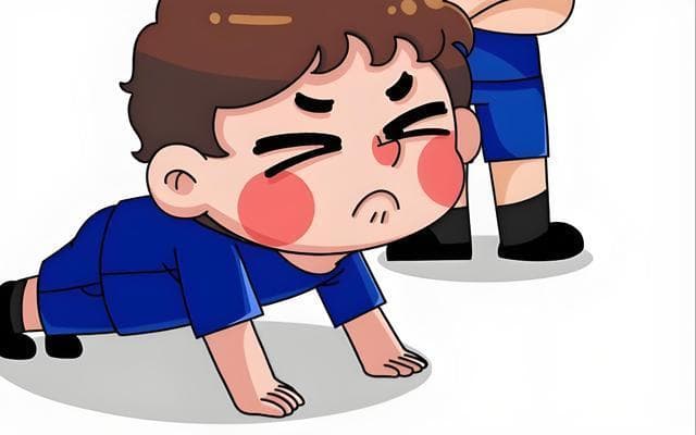 你的俯卧撑做对了吗？来检查一下你的动作有几个错误？
