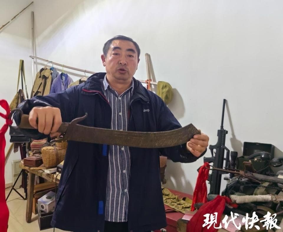 淮安剃头匠自建纪念馆，开直播宣传家乡抗战史