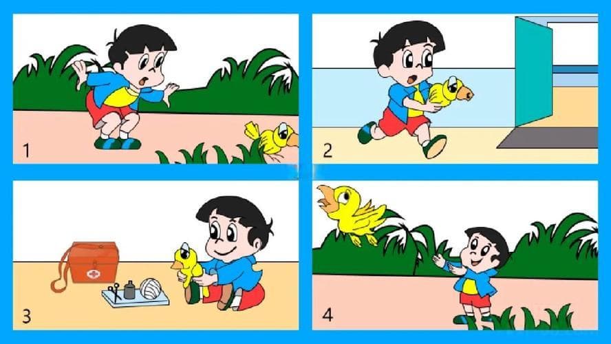 看图写话：如何识别图上的鸟并进行生动描写？