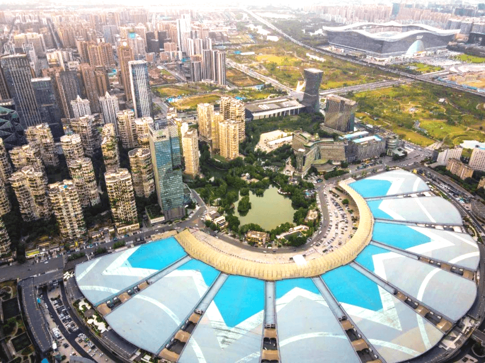 成都世纪城新国际会展中心：西部地区规模最大、设施最先进的多功能会议会展中心
