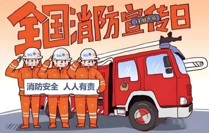 “全民消防、安全至上”，第33个全国消防日来啦！