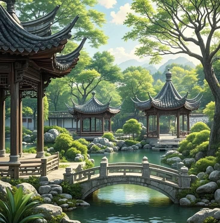 湖南本土园林景观建筑：自然与人文的完美融合