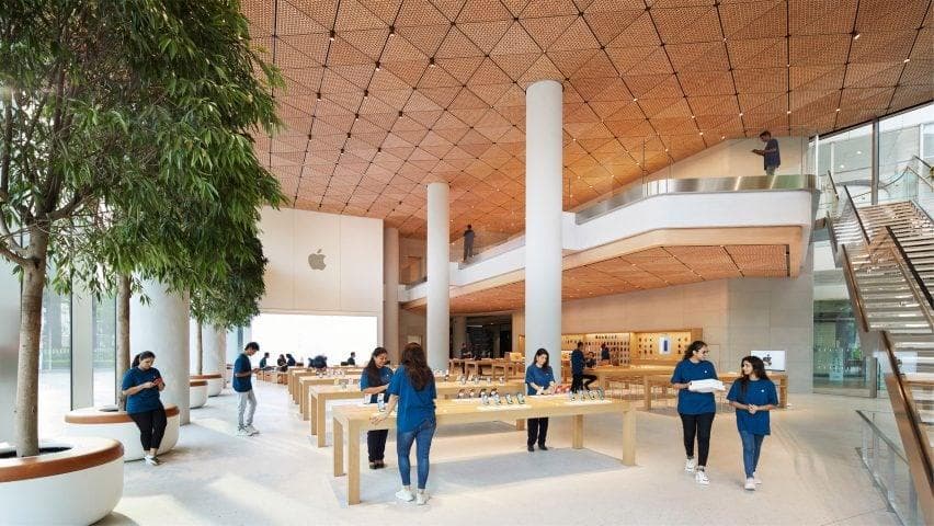 诺曼·福斯特操刀，盘点10家全球最具设计感的苹果店