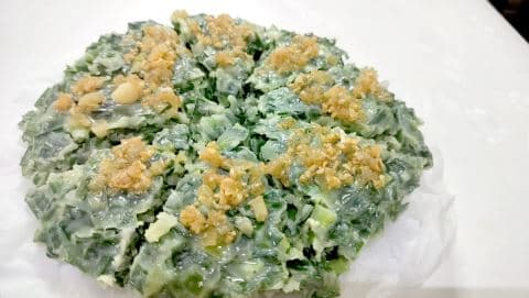 粞糍粿：浓郁的韭菜香气惹人爱